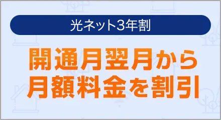 光ネット3年割