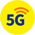 5G対応 高速・使い放題！
