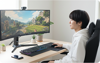 高速通信でサクサクつながる！動画もゲームもスムーズ！