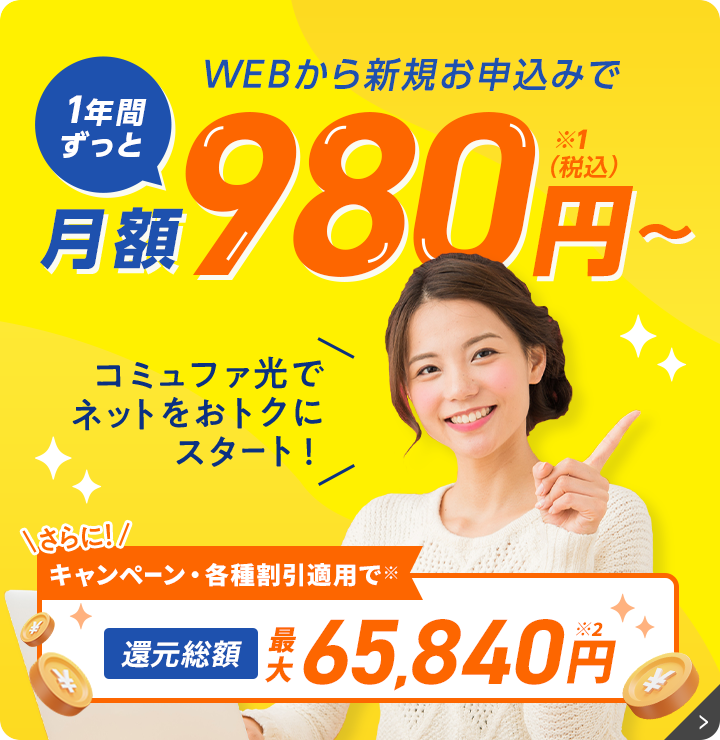 月額 980円（税込）～